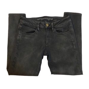 American Eagle Jegging Crop slate gray size 2
